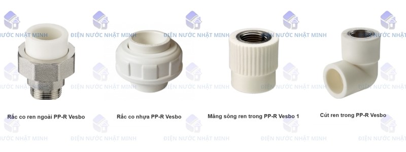 Phụ kiện ống nhựa PPR Vesbo