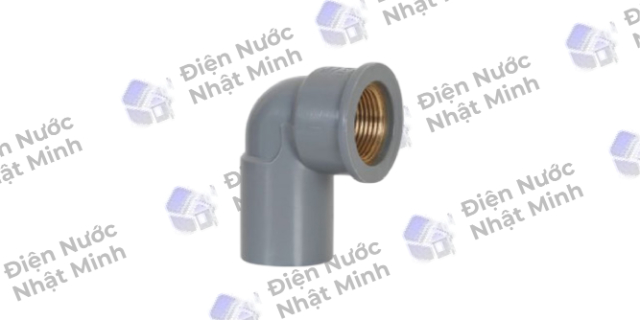 Nối góc 90 độ ren trong đồng