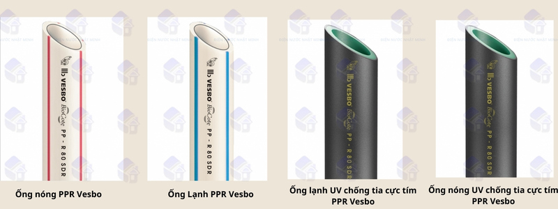 ống nóng lạnh Vesbo ppr