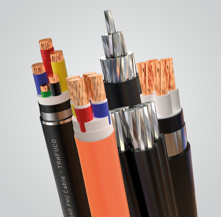 Cáp điều khiển và tín hiệu của dây điện trần phú