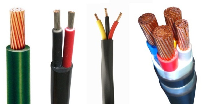 so sáng dây cáp điện dẫn đồng, nhôm, thép
