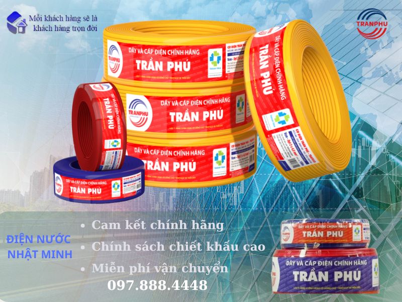 Mua dây điện trần phú chính hãng ở đâu?