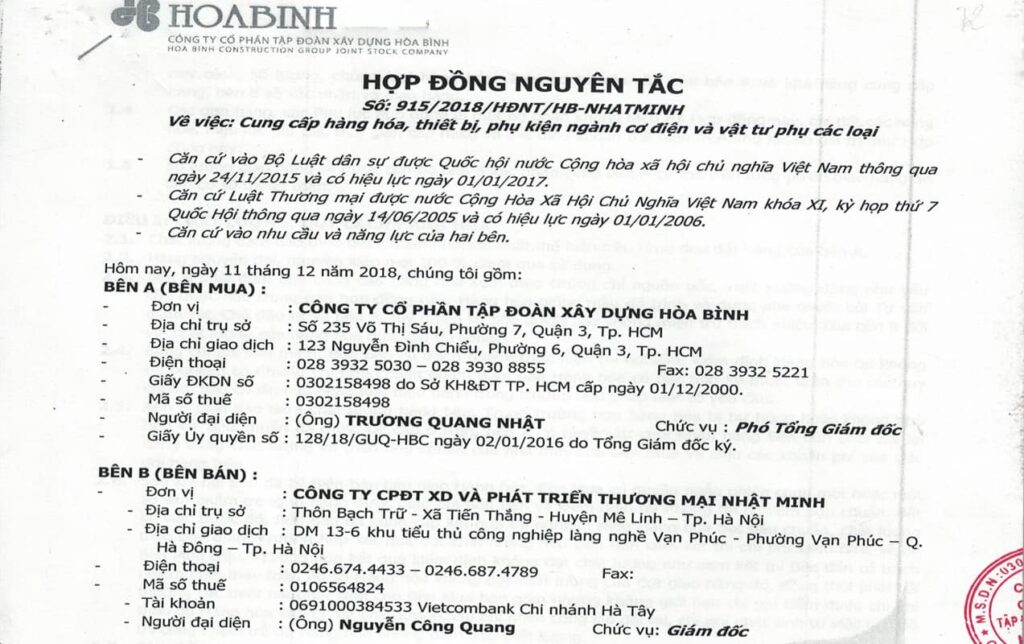 hop dong diennuocnhatminh
