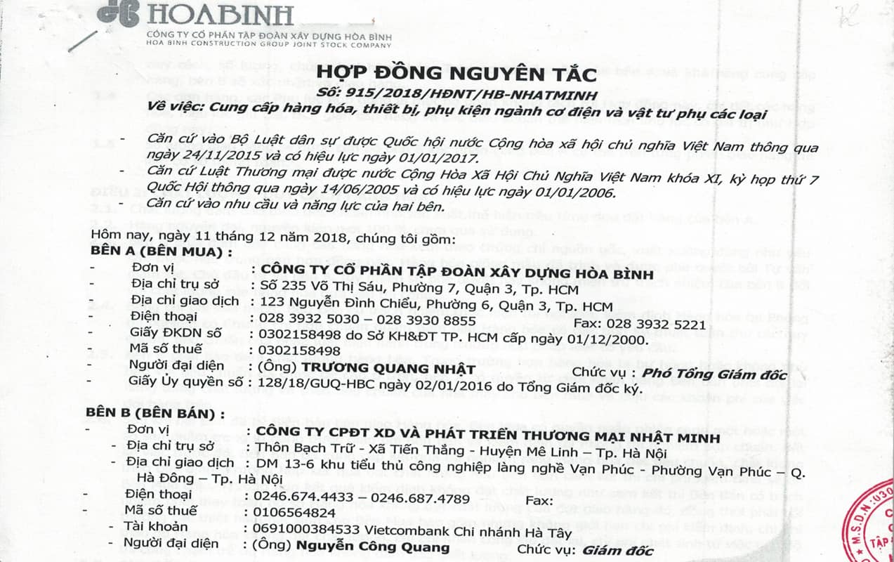 hop dong diennuocnhatminh