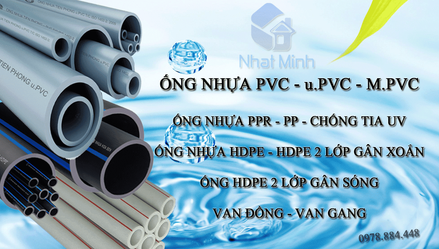 Ống nhựa PVC PPR HDPE
