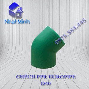 Chếch ppr europipe d40