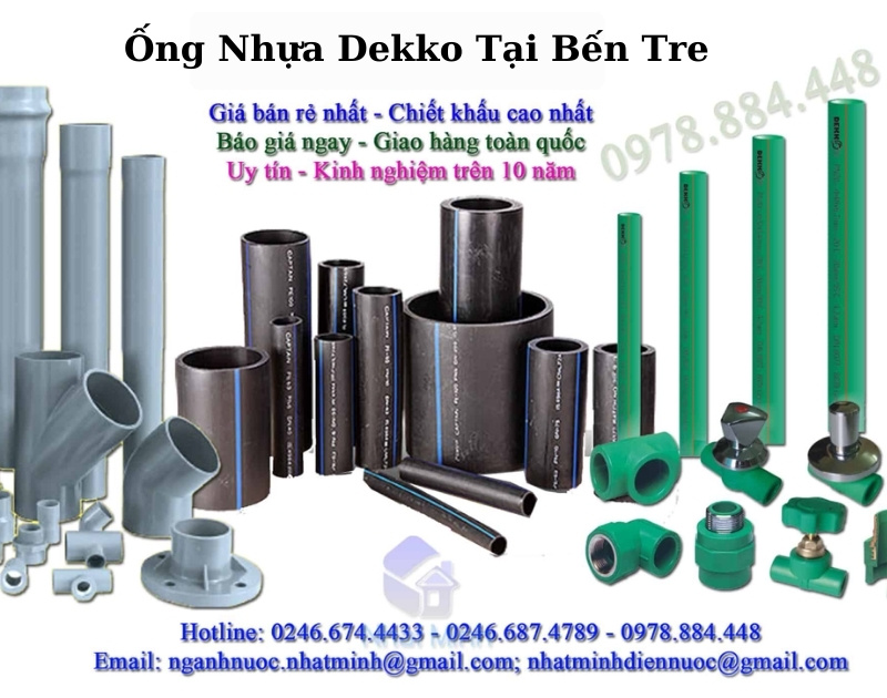 Ống Nhựa Dekko Ở Tại Bến Tre