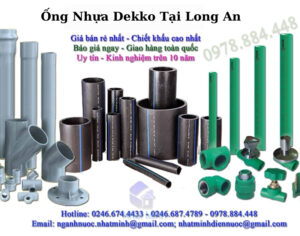 Ống Nhựa Dekko Ở Tại Long An