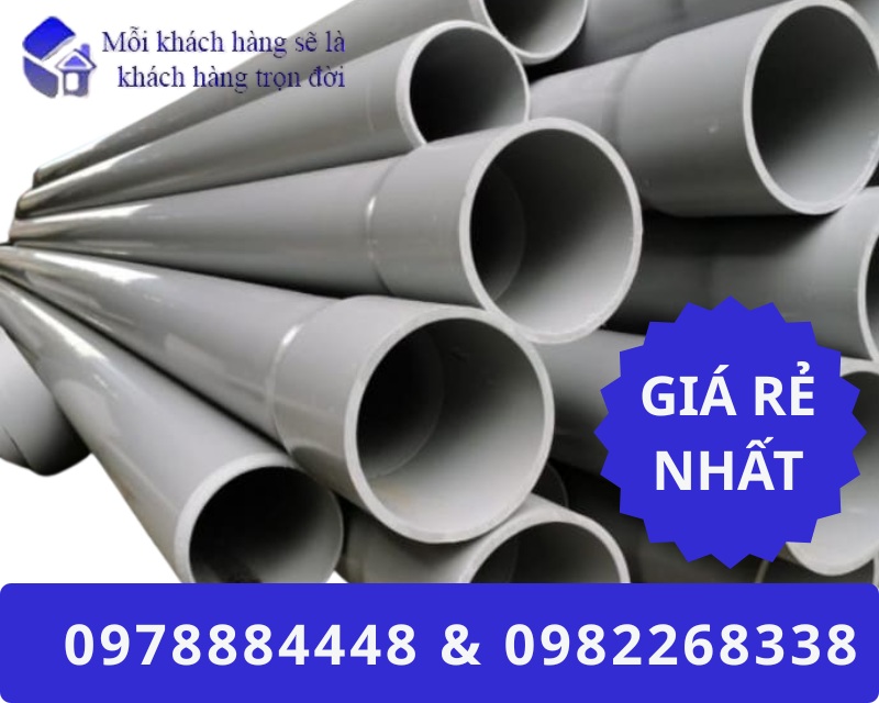 Ống nước nhựa pvc giá rẻ nhất