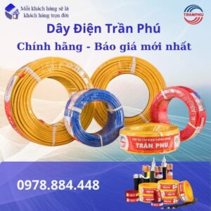 Bảng giá dây điện Trần Phú cập nhật mới nhất