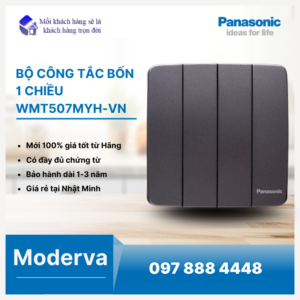 Bộ công tắc bốn 1 chiều WMT507MYH-VN chĩnh hãng