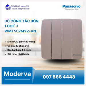 Bộ công tắc bốn 1 chiều WMT507MYZ-VN chính hãng