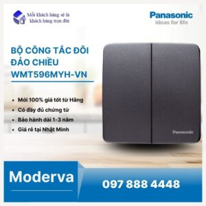 Bộ công tắc đôi đảo chiều WMT596MYH-VN Minerva