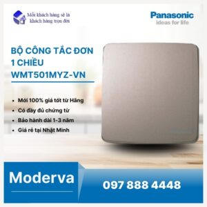 Bộ công tắc đơn 1 chiều WMT501MYZ-VN Minerva