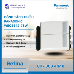 Công tắc 2 chiều Panasonic WEC5542-7SW chính hãng